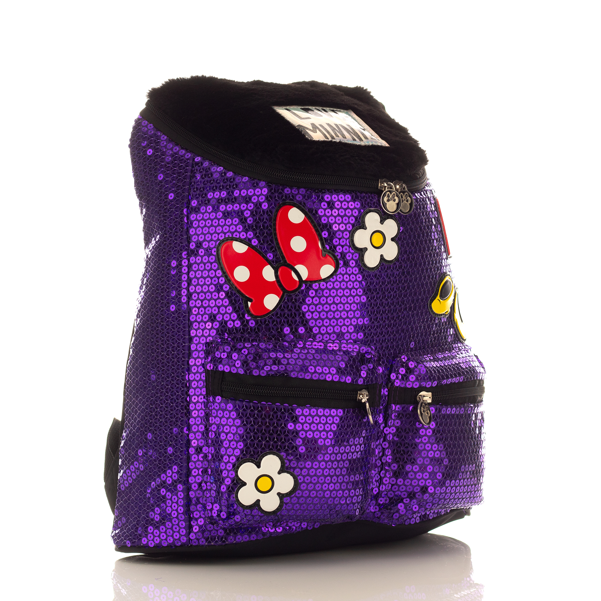Foto 3 pulgar | Mochila Disney Minnie Morada