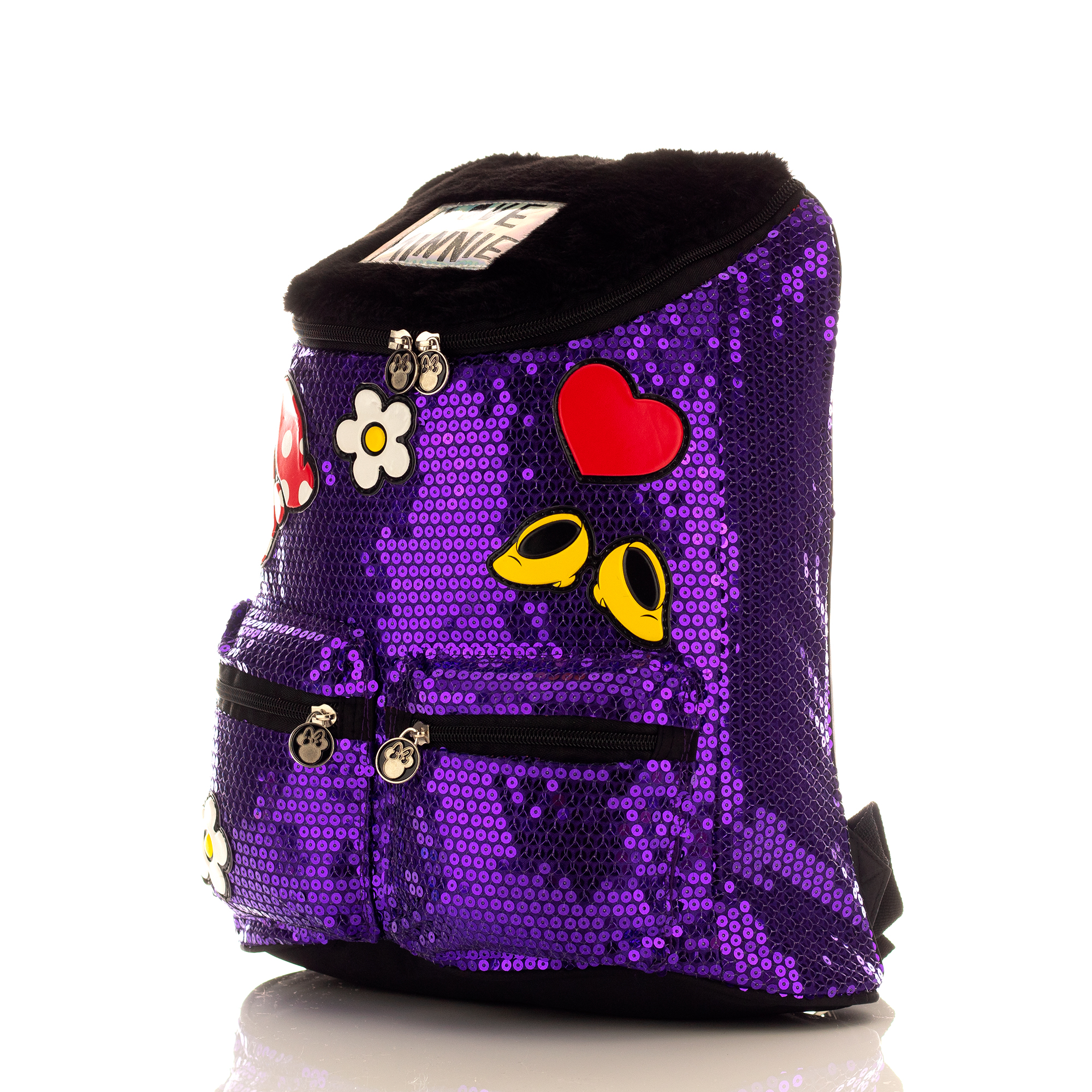 Foto 4 pulgar | Mochila Disney Minnie Morada