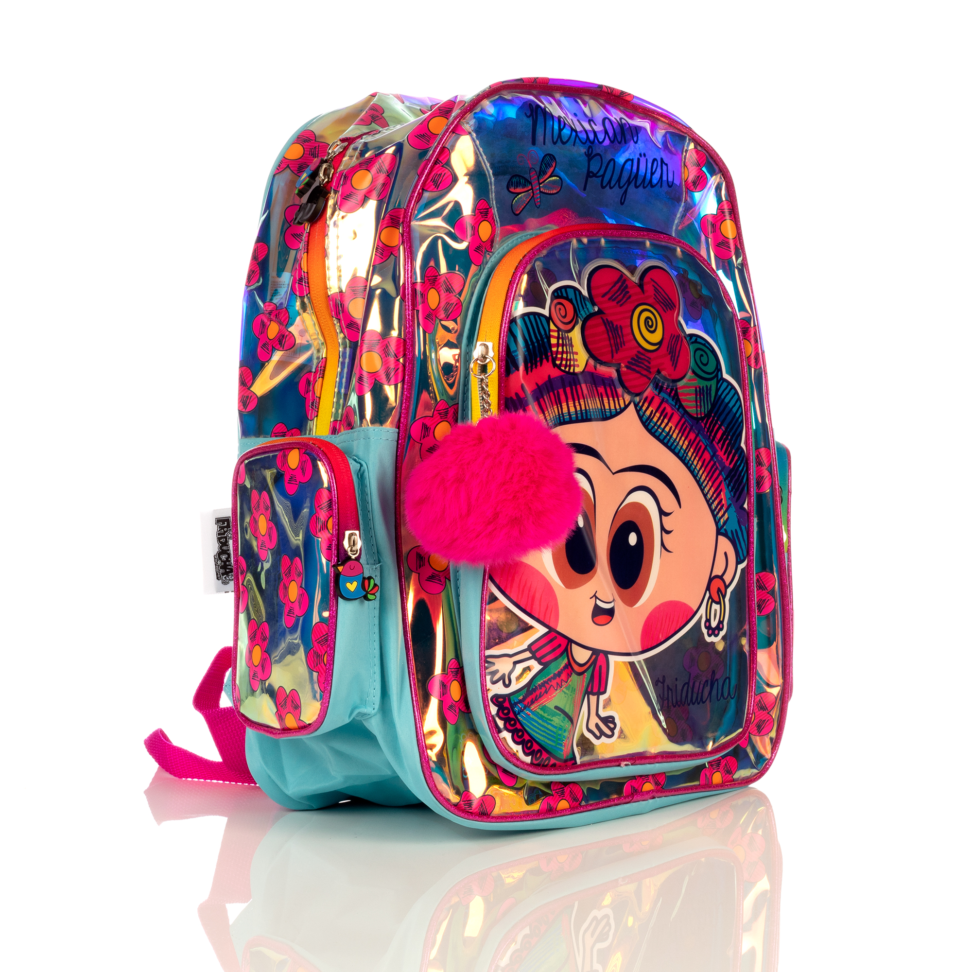 Foto 2 | Mochila Friducha Mexican Art Multicolor para Niñas