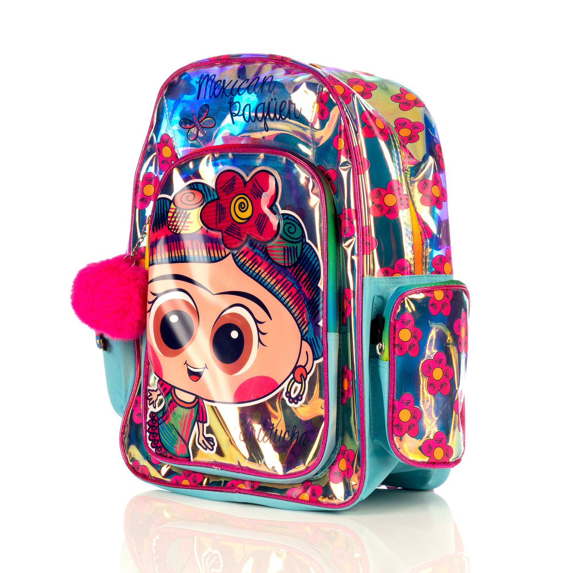 Foto 4 pulgar | Mochila Friducha Mexican Art Multicolor para Niñas