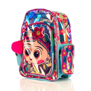 Foto 3 | Mochila Friducha Mexican Art Multicolor para Niñas