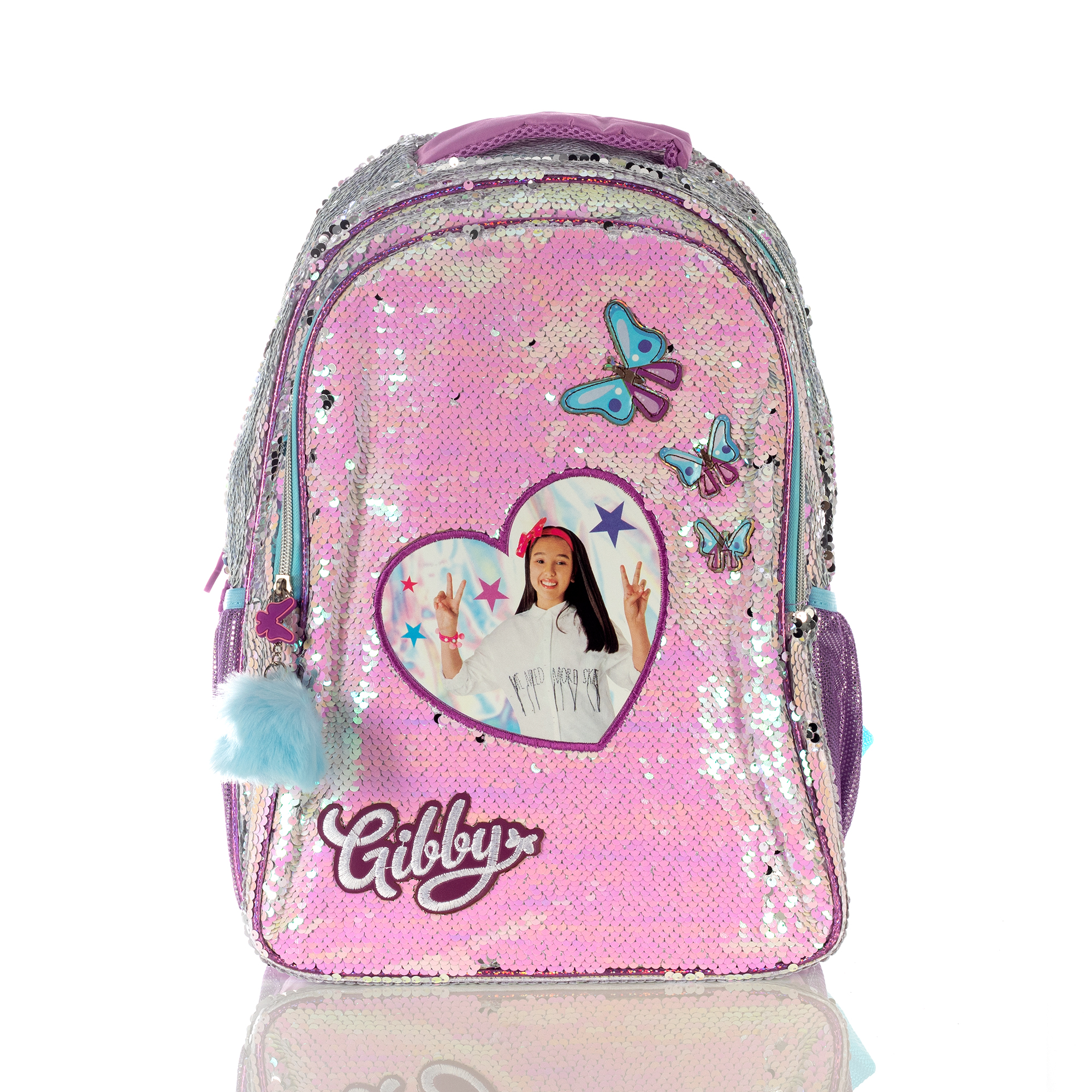 Mochila Gibby Sequins Butterfly para Niñas