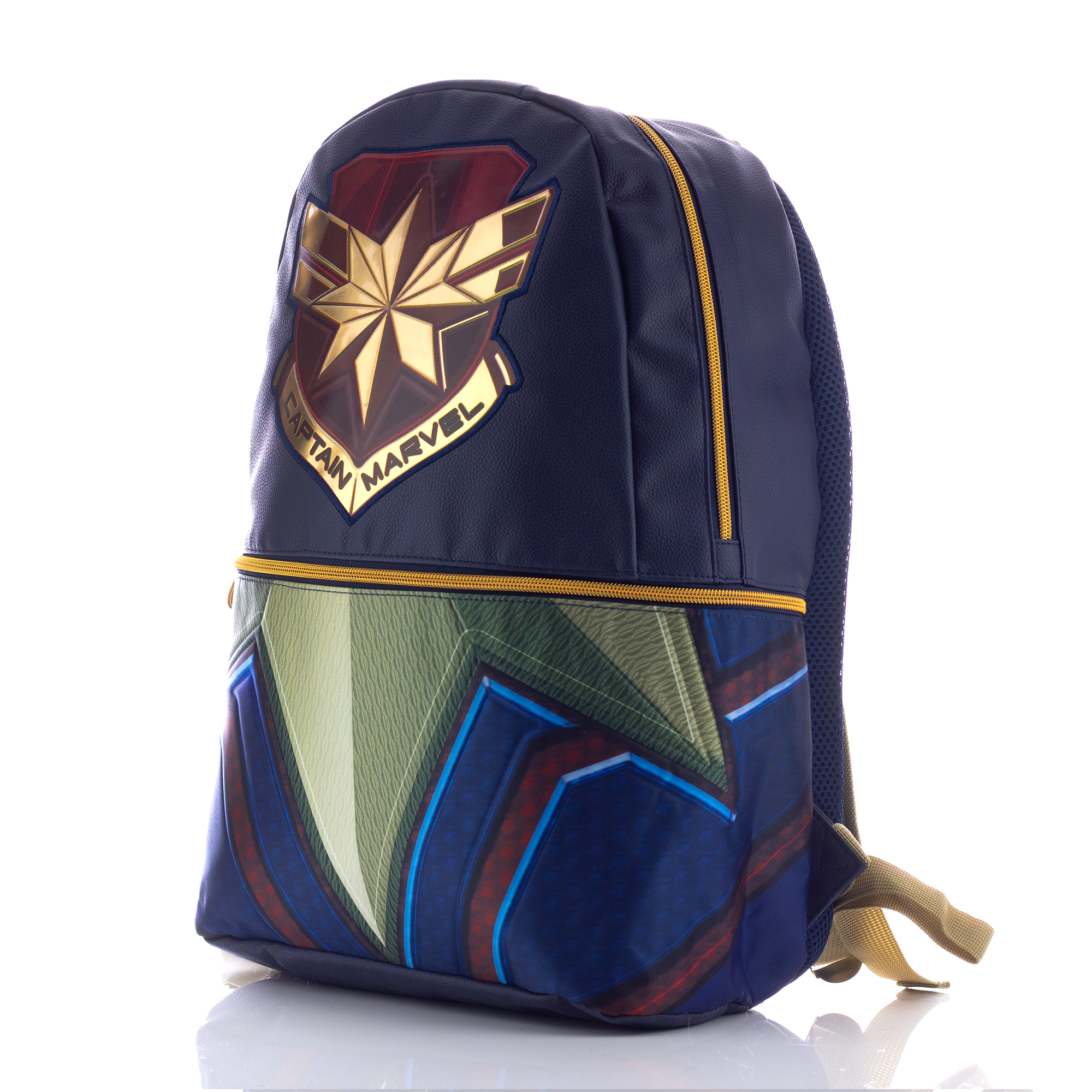 Foto 4 pulgar | Mochila Marvel Captain Marvel