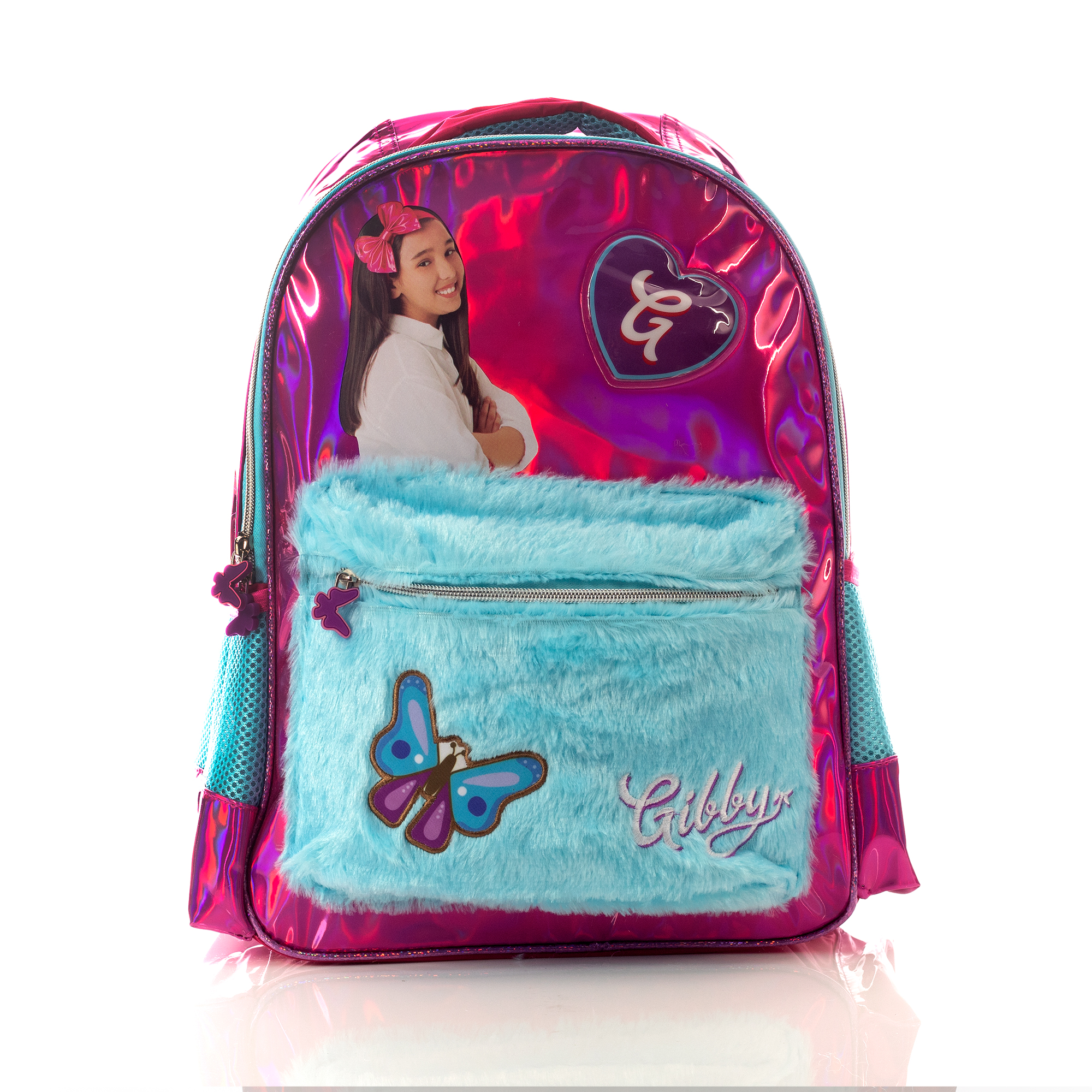 Mochila Original Gibby Iridiscent Plush para Niñas