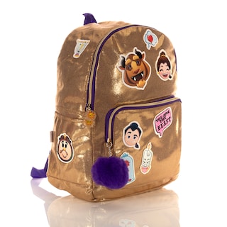 Foto 2 | Mochila Disney Emoji la Bella y la Bestia Multicolor