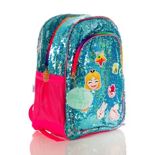 Foto 2 | Mochila Disney Emoji Alicia en el Pais de las Maravillas Azul