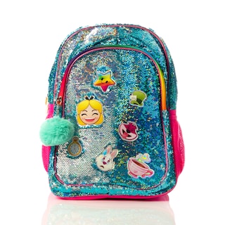 Foto 5 | Mochila Disney Emoji Alicia en el Pais de las Maravillas Azul