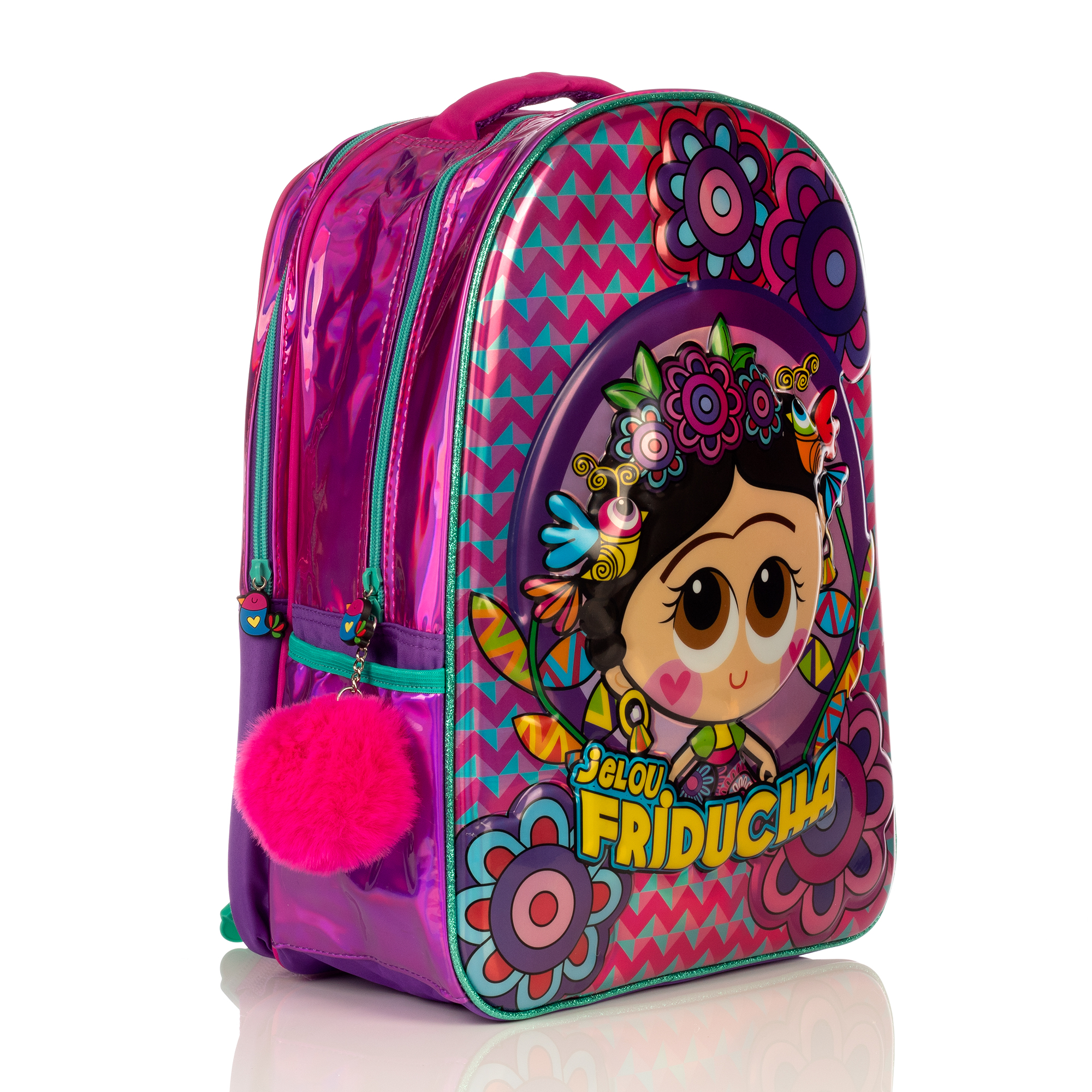 Foto 2 | Mochila Friducha Mexican Art Multicolor para Niñas