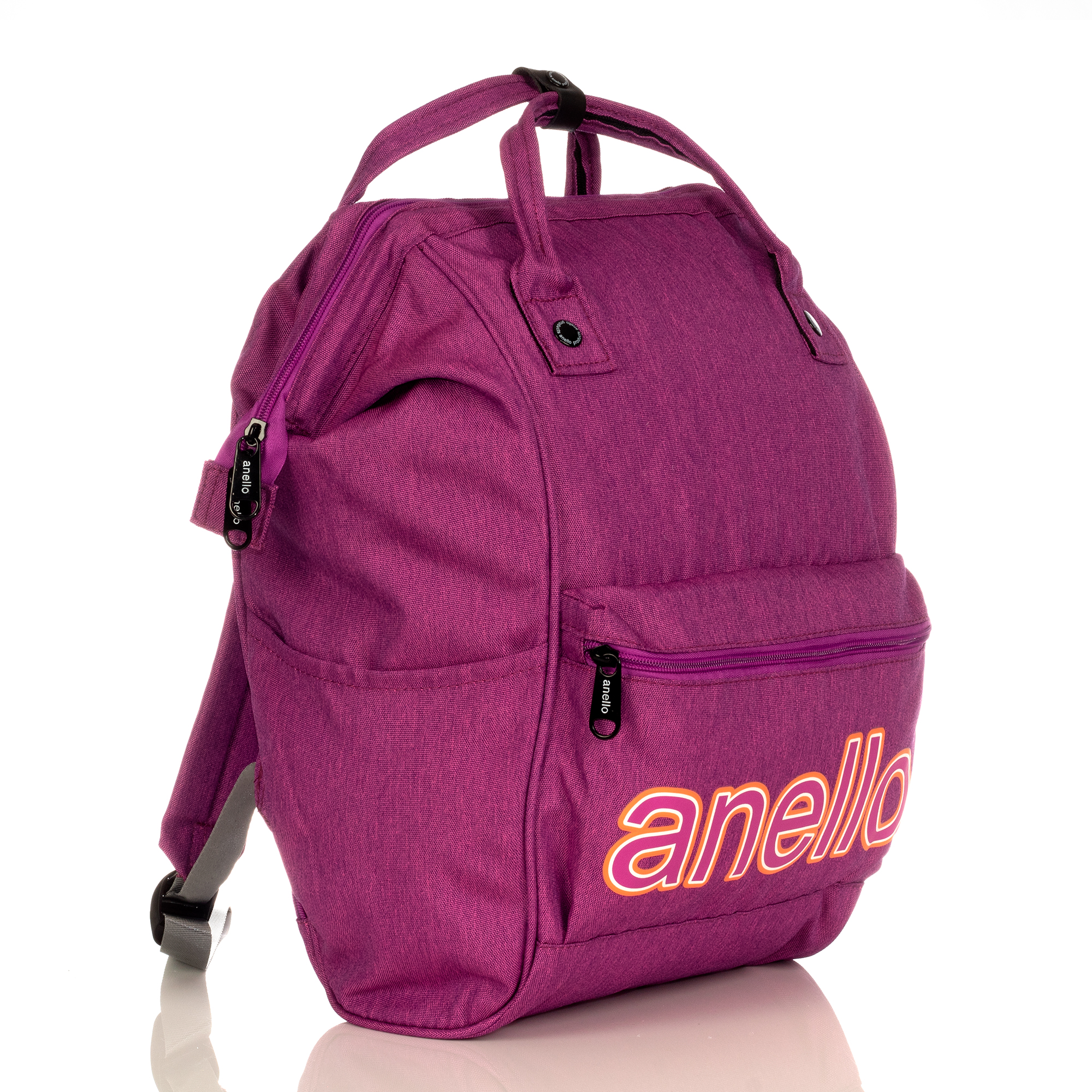 Foto 3 pulgar | Handbag Purple Letters