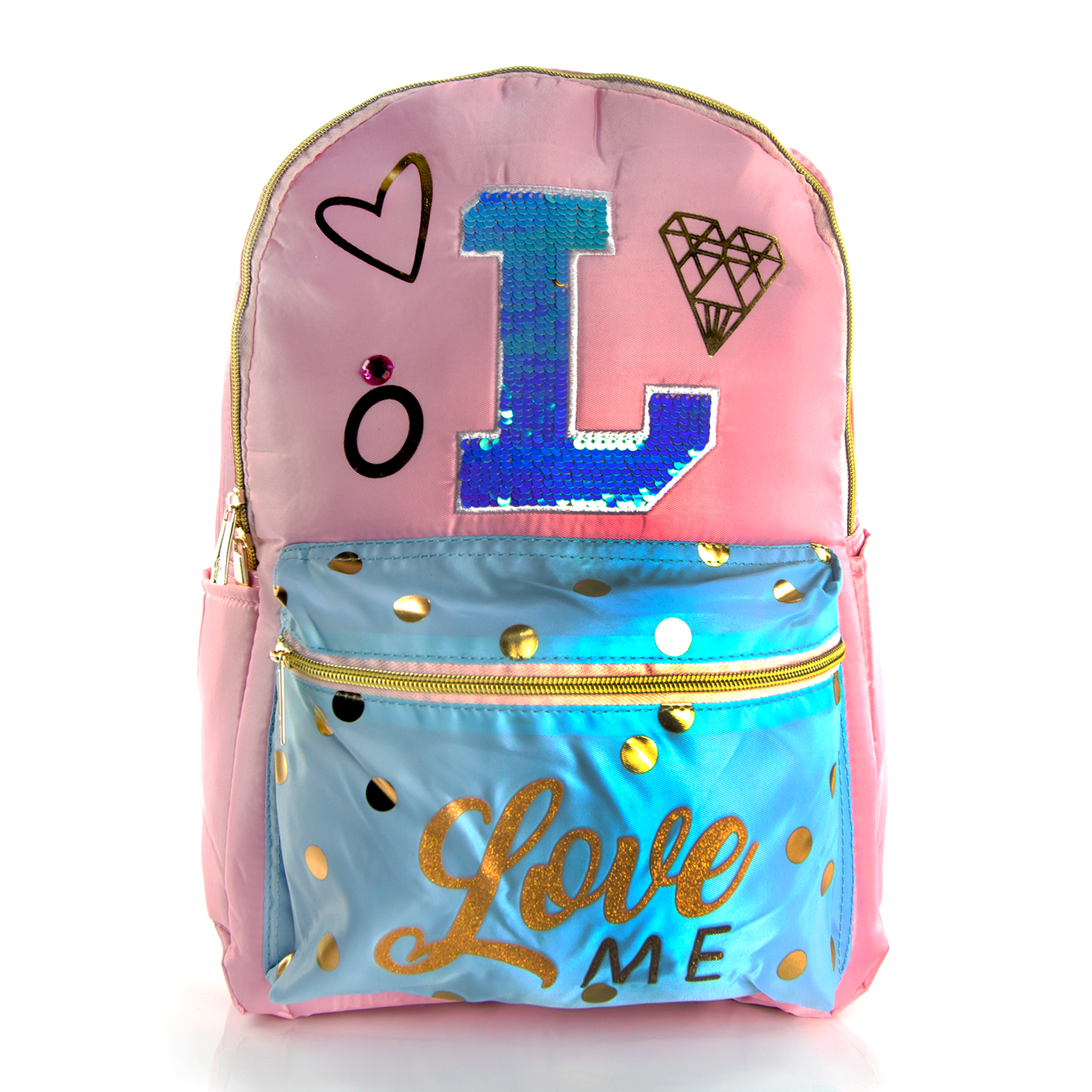 Foto 6 pulgar | Mochila Los Polinesios, Love Me