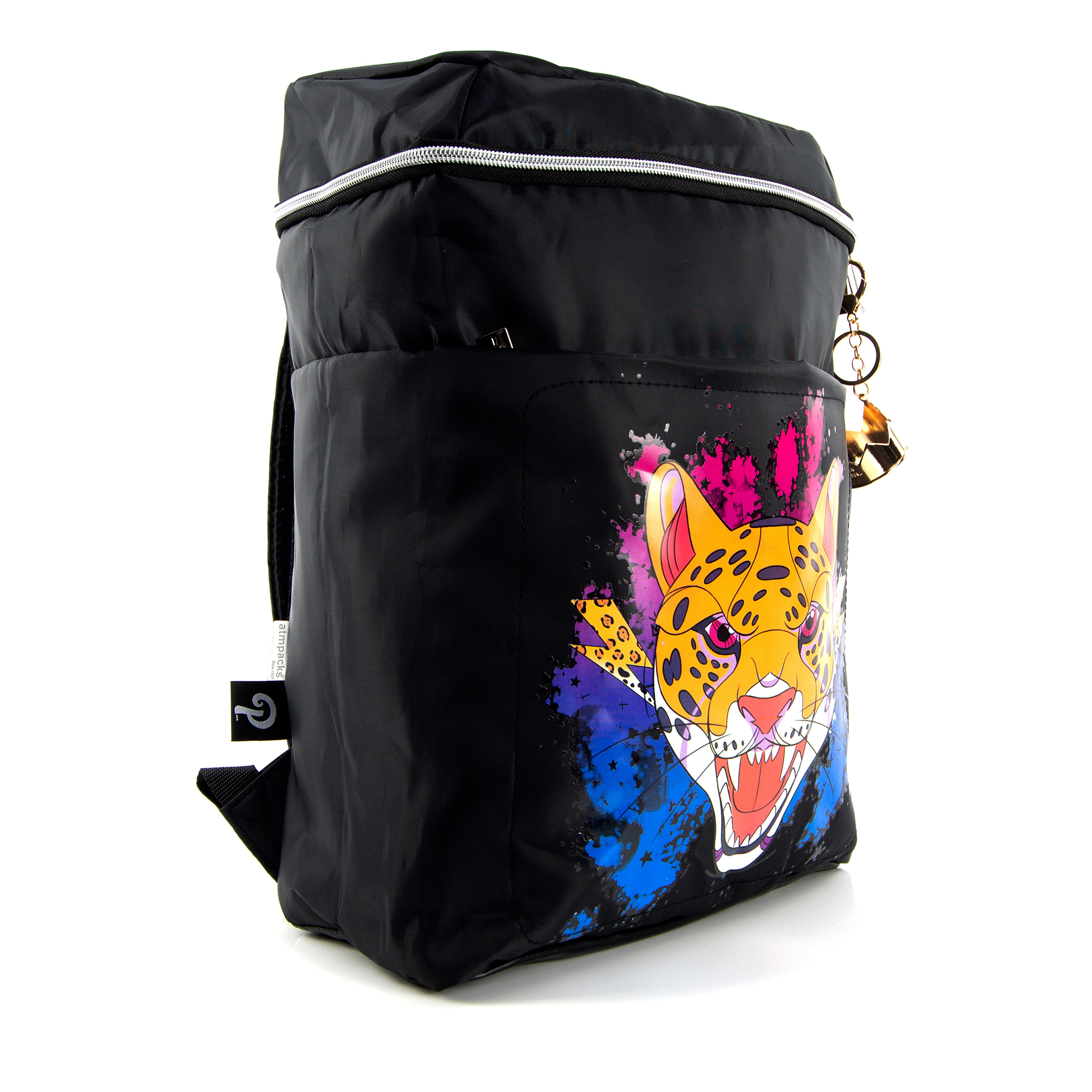 Foto 3 pulgar | Mochila Los Polinesios Tiger (incluye Corona)