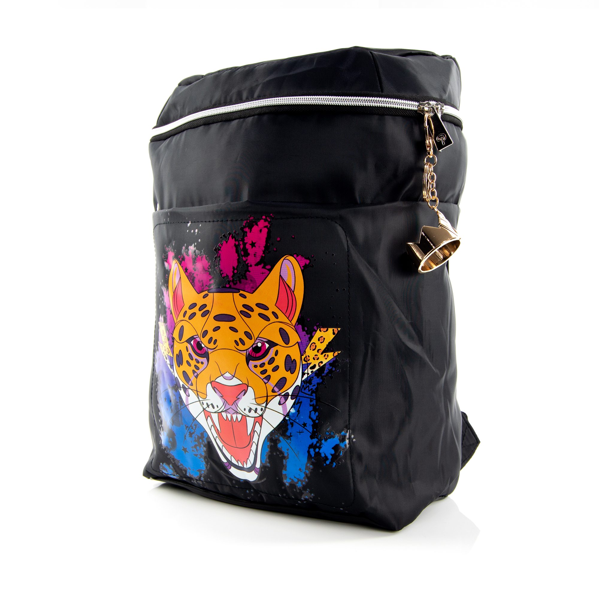 Foto 4 pulgar | Mochila Los Polinesios Tiger (incluye Corona)
