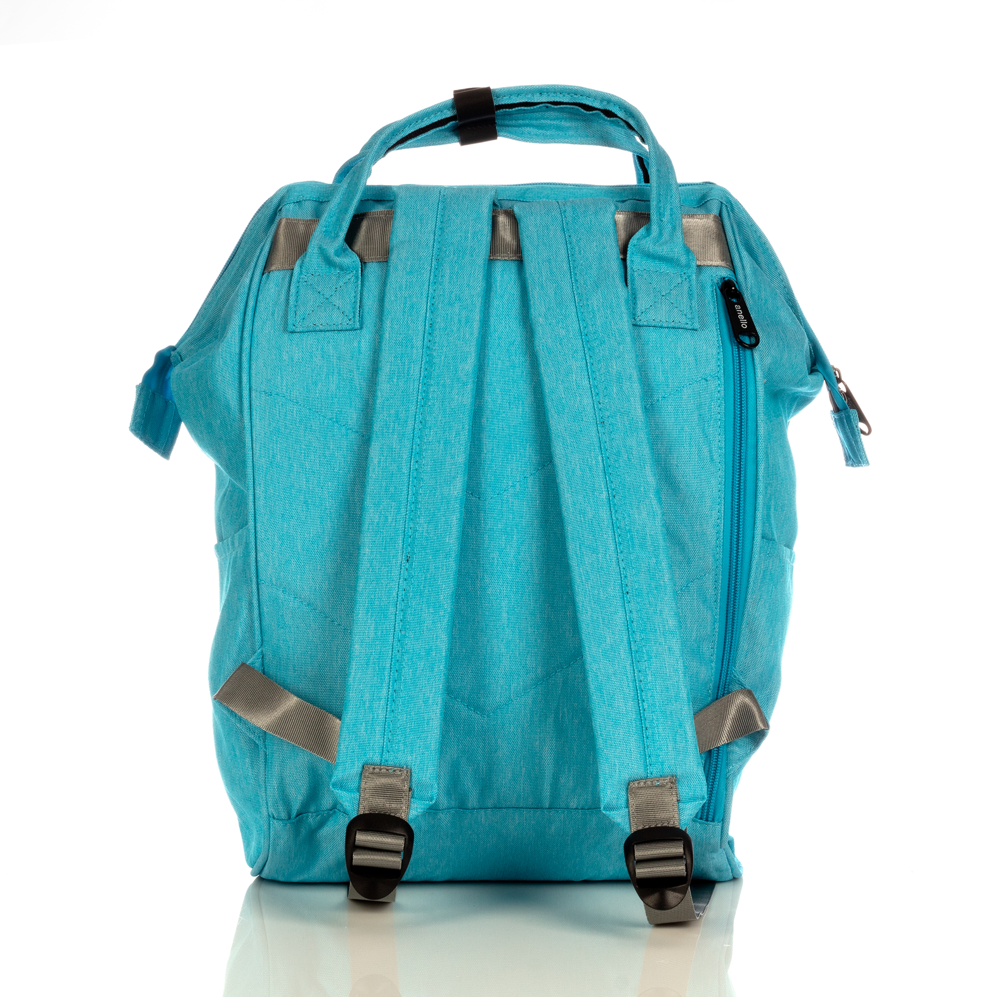 Foto 5 pulgar | Handbag Blue Letters