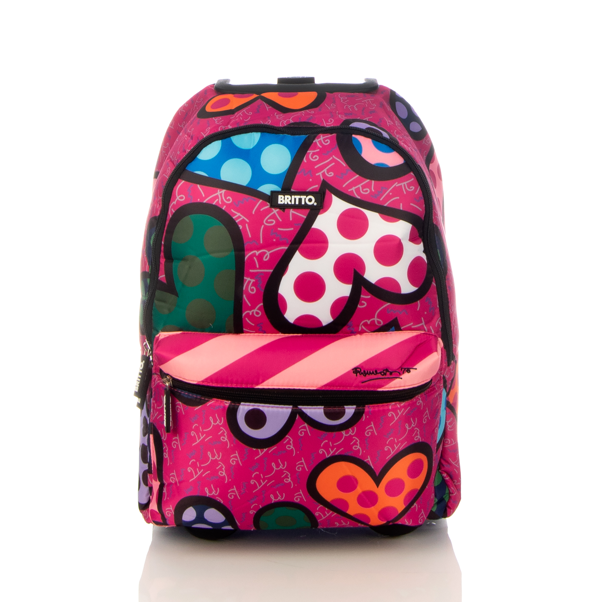 Foto 2 pulgar | Mochila con Ruedas Romero ATM Britto Heart
