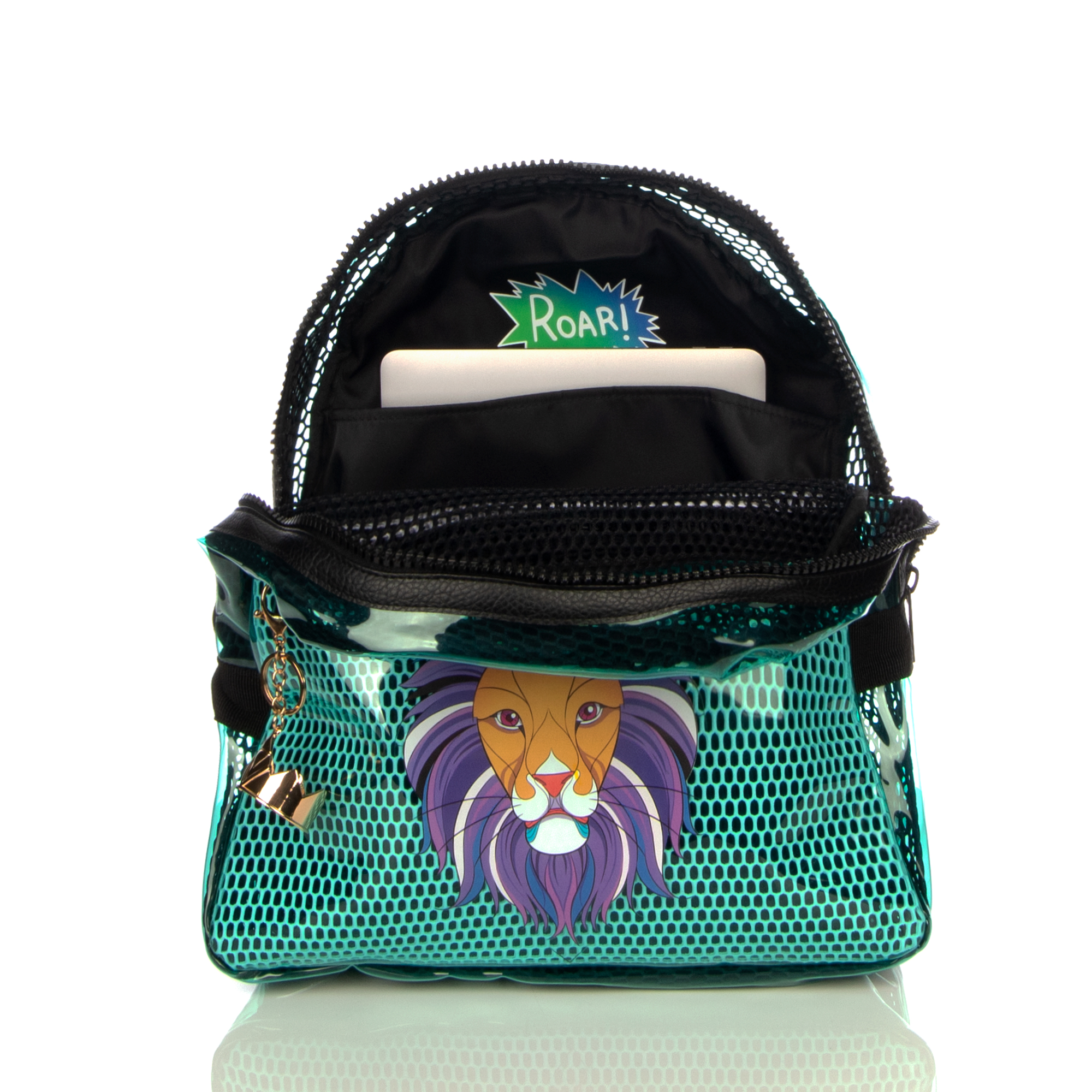 Foto 6 pulgar | Mochila ATM Los Polinesios Wild Lion
