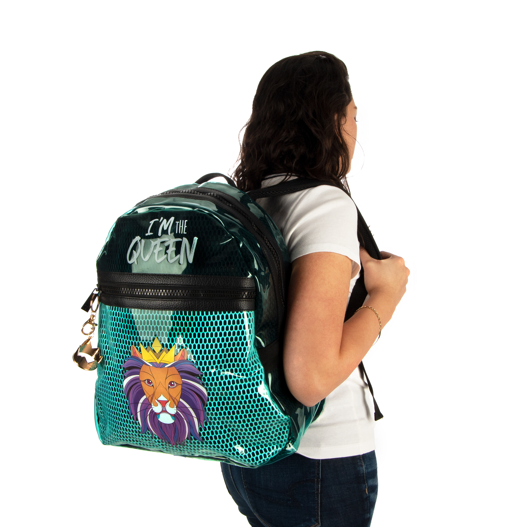 Foto 7 pulgar | Mochila ATM Los Polinesios Wild Lion