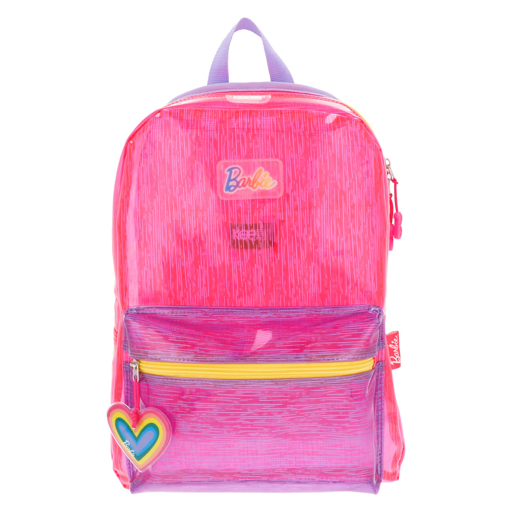 Foto 2 pulgar | Mochila Escolar Barbie Rosa Morado Niña Backpack Primaria