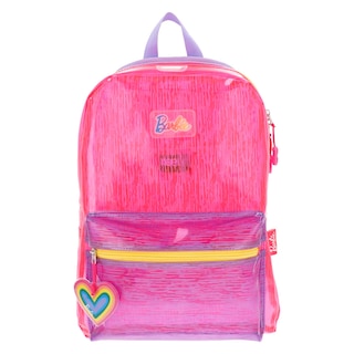 Foto 1 | Mochila Escolar Barbie Rosa Morado Niña Backpack Primaria