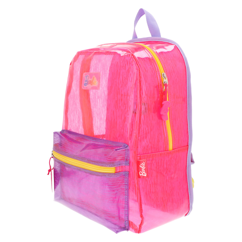 Foto 2 | Mochila Escolar Barbie Rosa Morado Niña Backpack Primaria