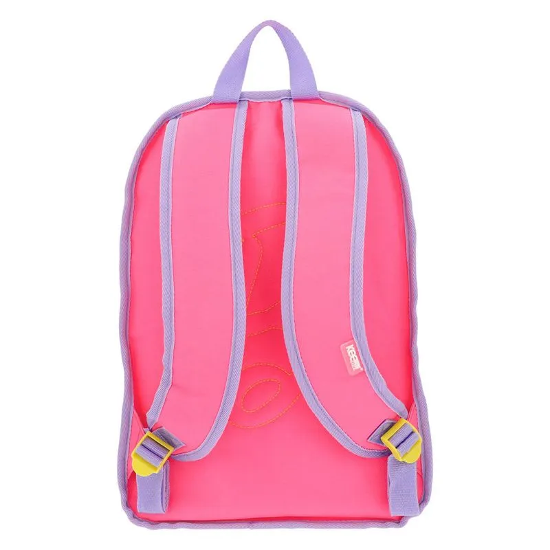 Foto 5 pulgar | Mochila Escolar Barbie Rosa Morado Niña Backpack Primaria