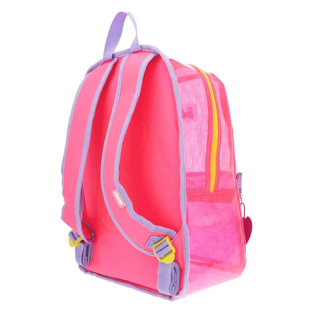 Foto 6 pulgar | Mochila Escolar Barbie Rosa Morado Niña Backpack Primaria