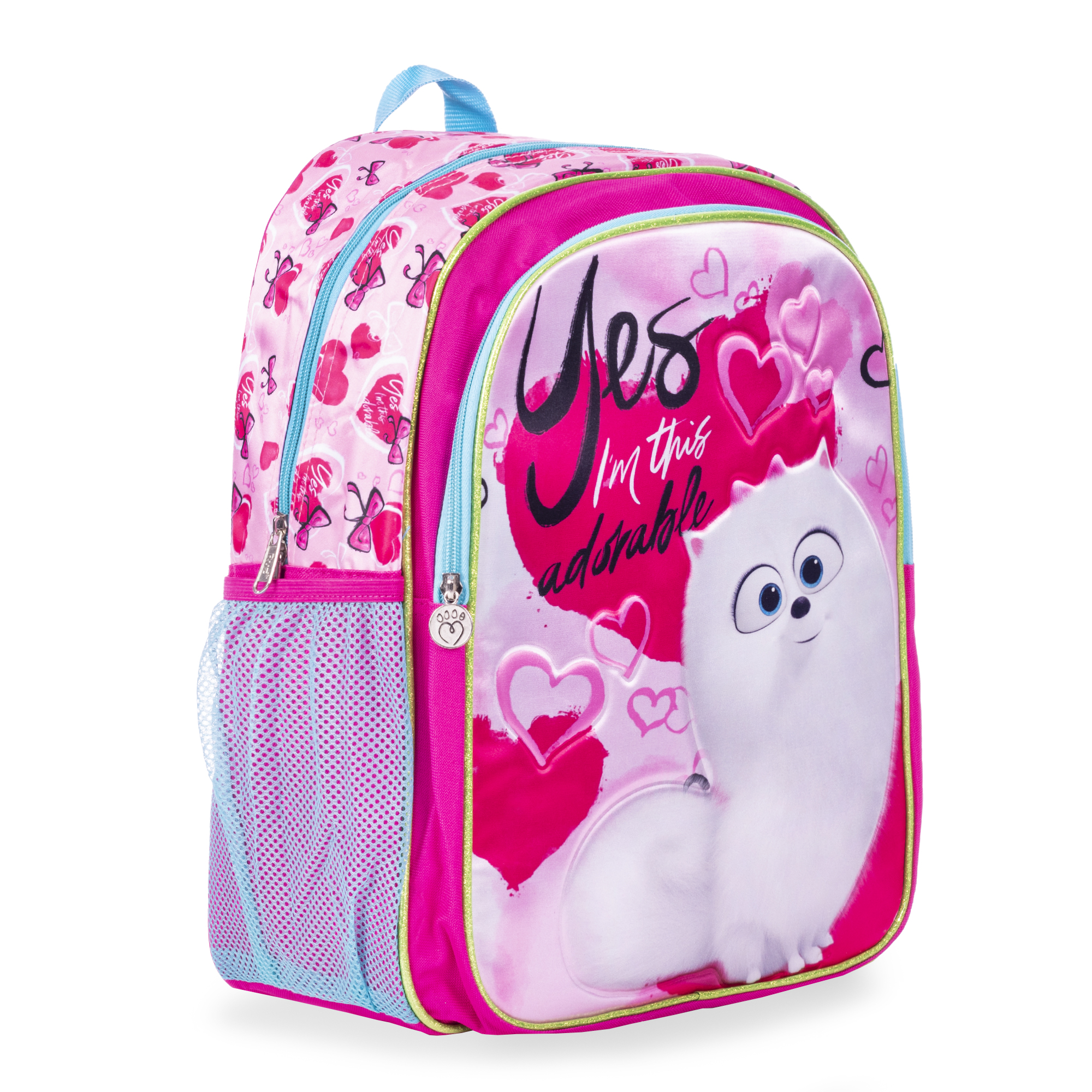 Foto 2 | Mochila Primaria Gidget El Mundo Secreto De Tus Mascotas Color Rosa