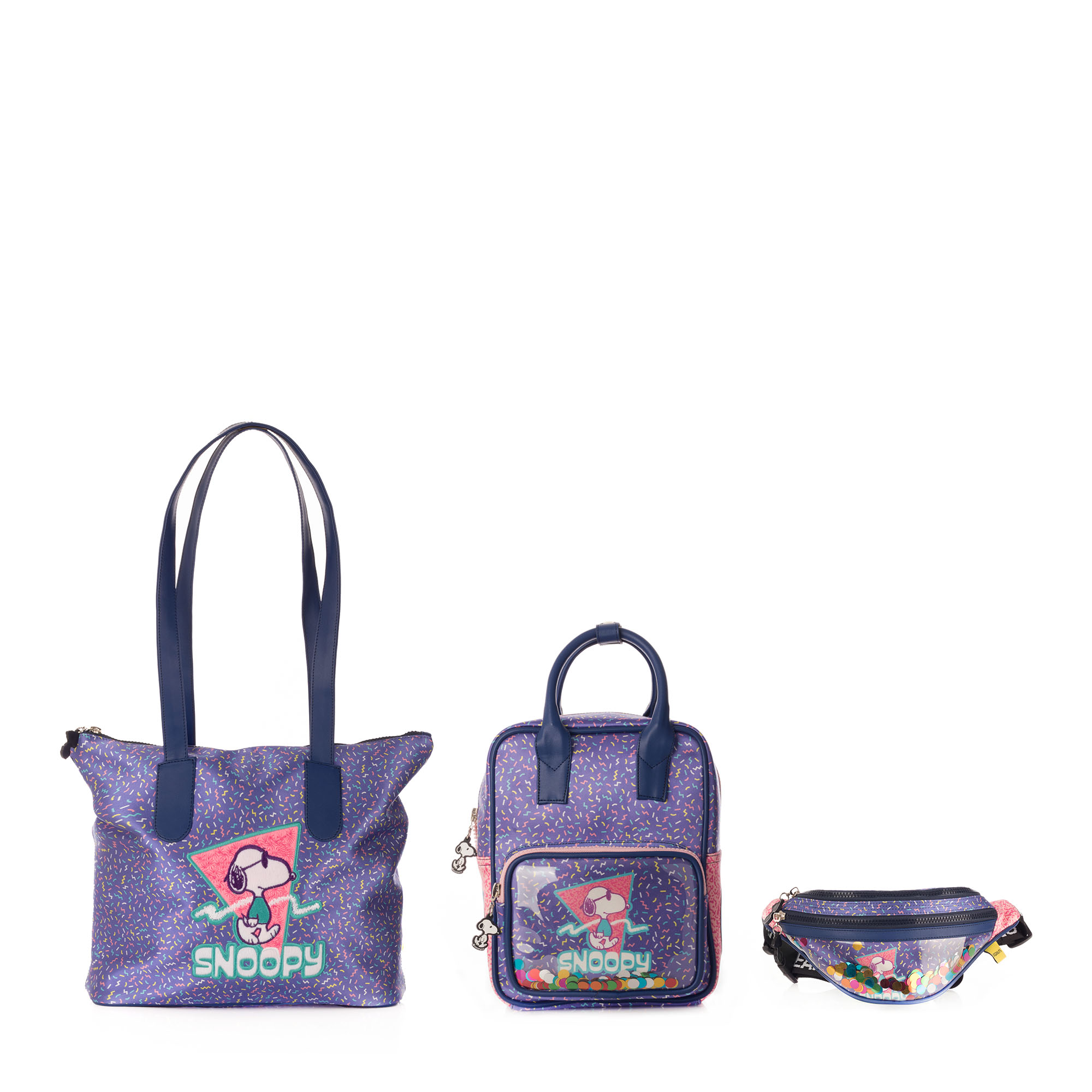 Set Snoopy Fantastic Sparks Peanuts Original 3 Piezas