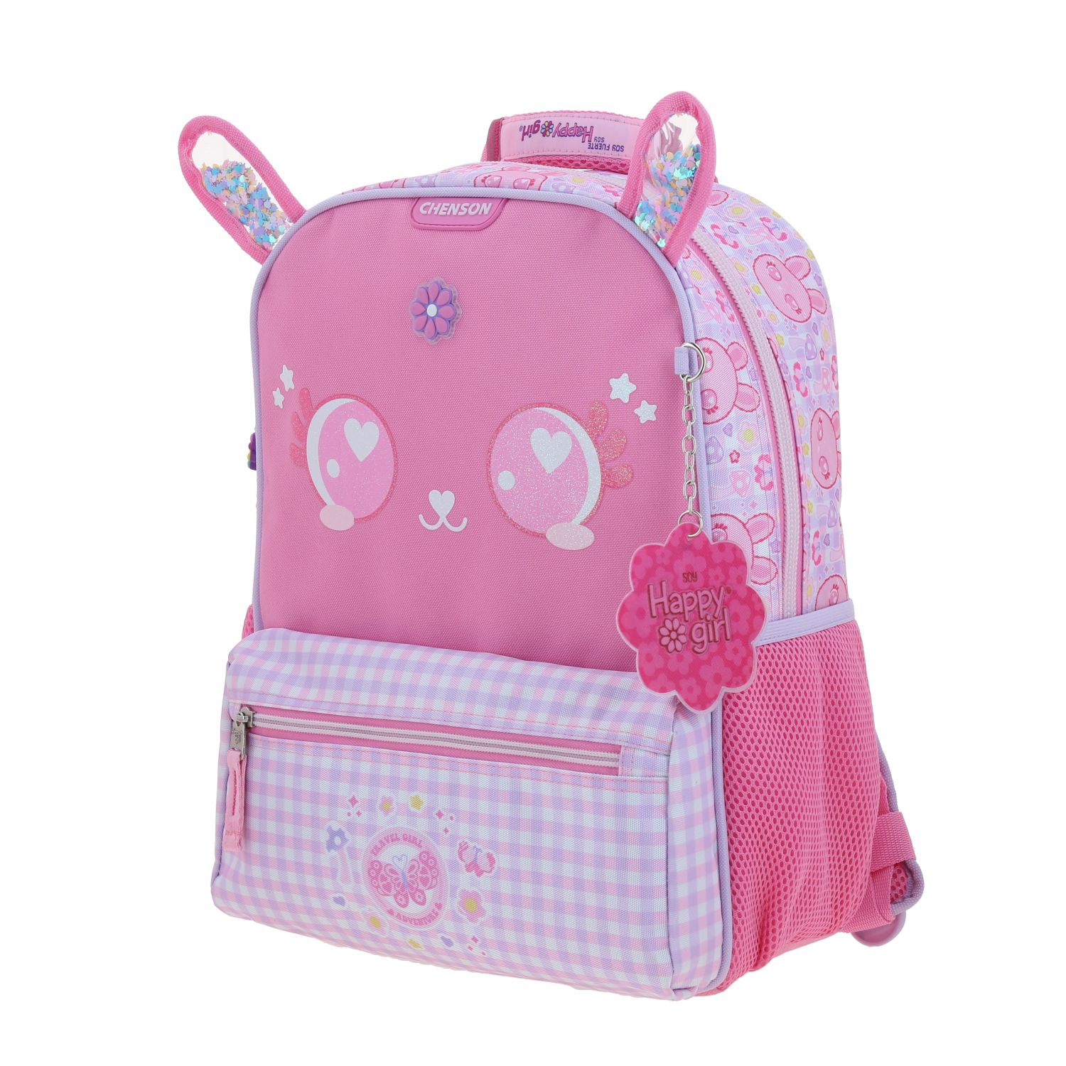 Foto 3 pulgar | Mochila Chenson Lepin Happy Girl Rosa para Niña