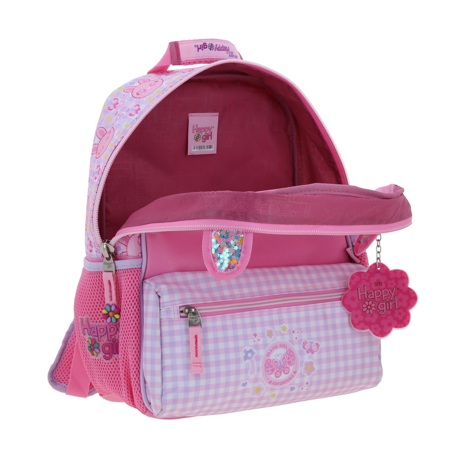 Foto 8 pulgar | Mochila Chenson Lepin Happy Girl Rosa para Niña