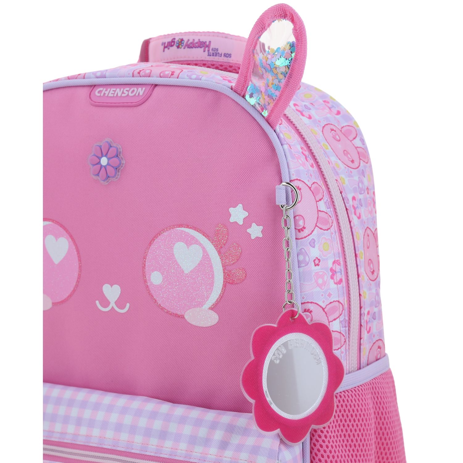 Foto 9 pulgar | Mochila Chenson Lepin Happy Girl Rosa para Niña