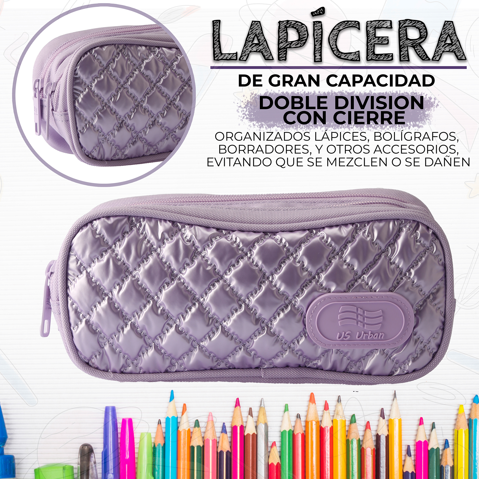 Foto 8 pulgar | Set Mochila Escolar Carrito Con Lonchera Y Lapicera 3 Piezas