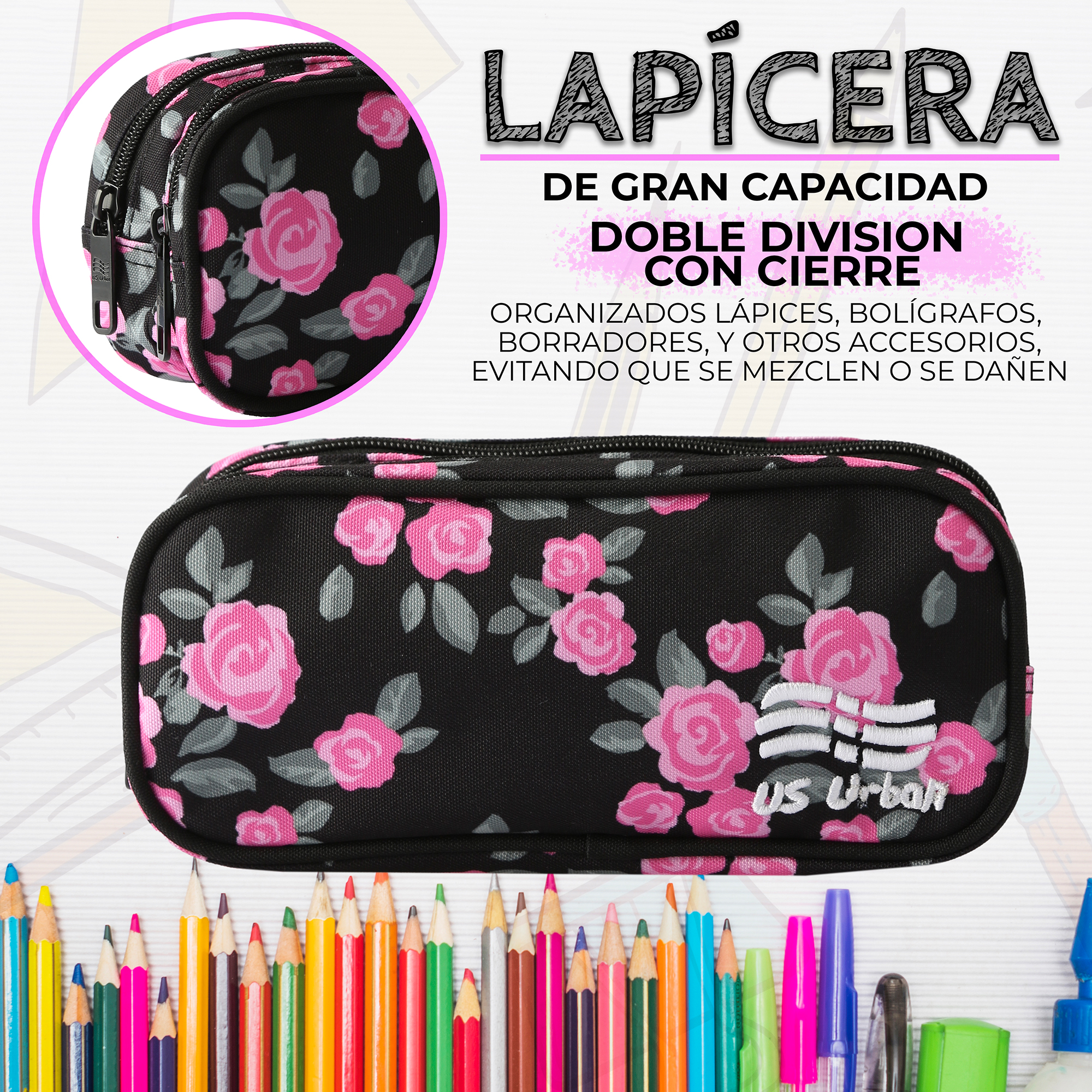 Foto 8 pulgar | Set Mochila Escolar Carrito Con Lonchera Y Lapicera 3 Piezas