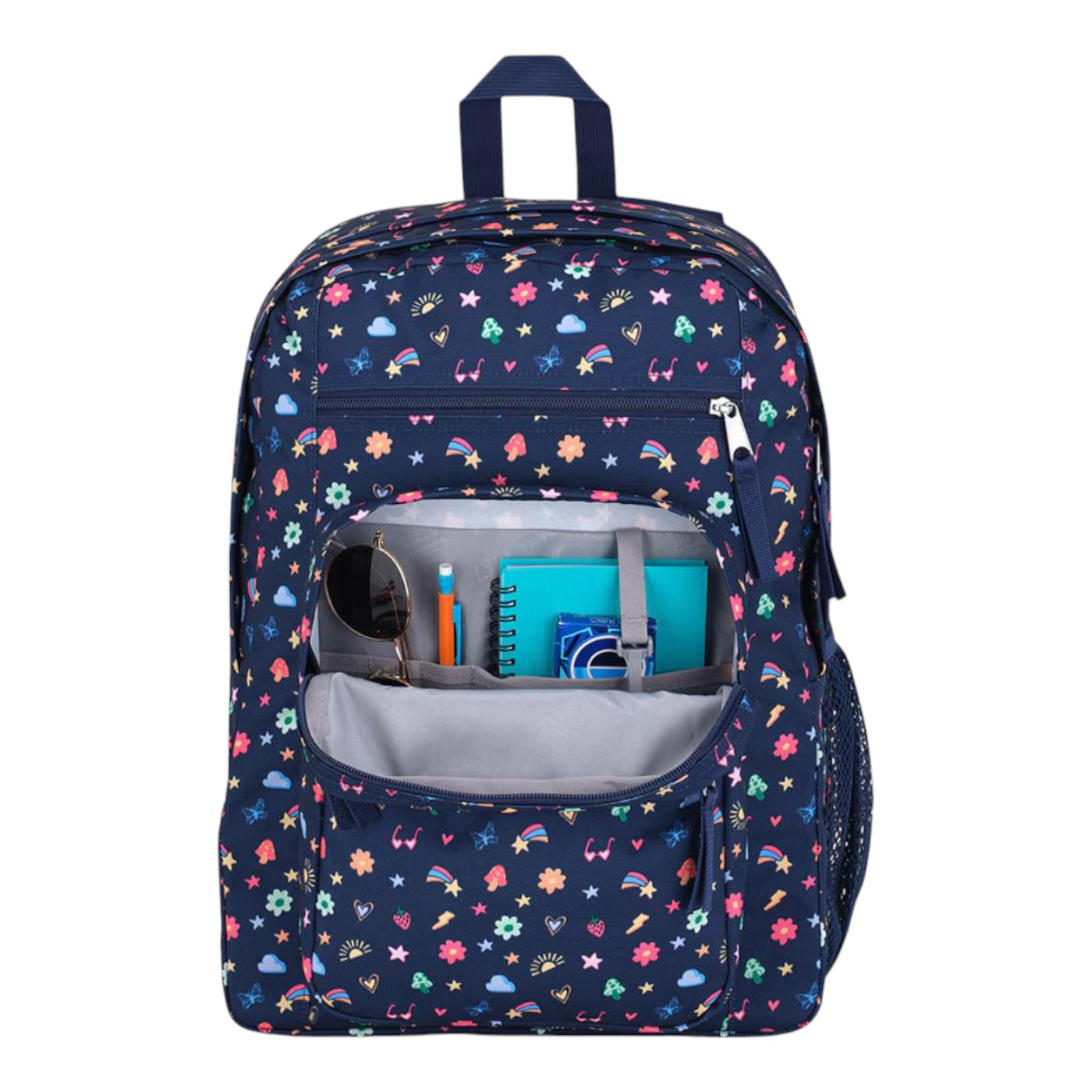 Foto 6 pulgar | Mochila Jansport Azul Juvenil