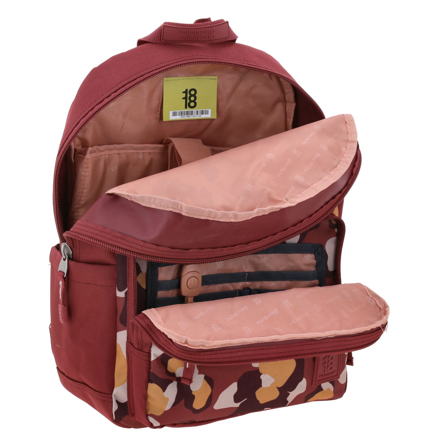 Foto 8 pulgar | Mochila Chenson 1818 Escolar Juvenil Porta Laptop Prent 1866314-m