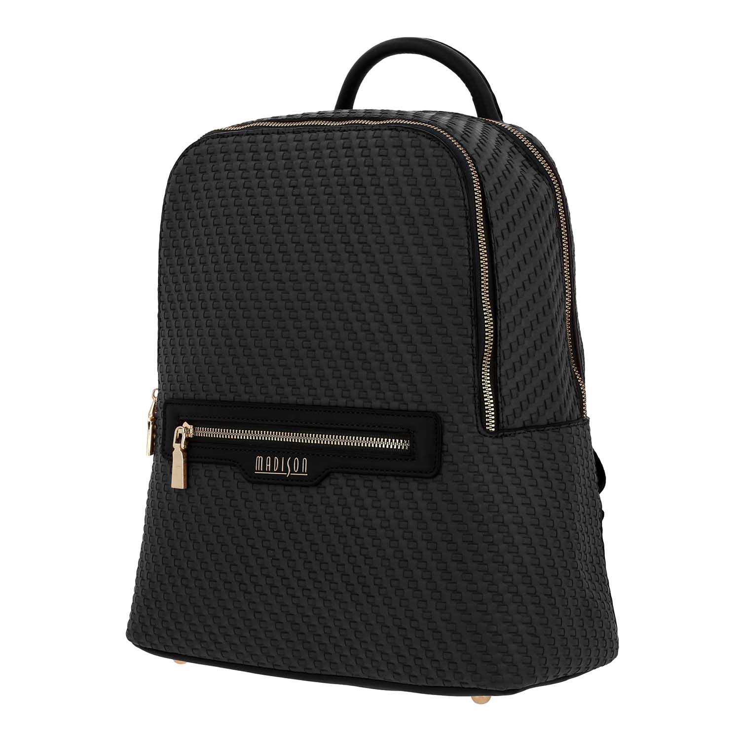 Foto 3 pulgar | Mochila Madison Urbana Chenson Margela Negro para Mujer