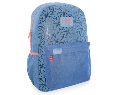 Foto 2 | Mochila Pink Label Flores Azul