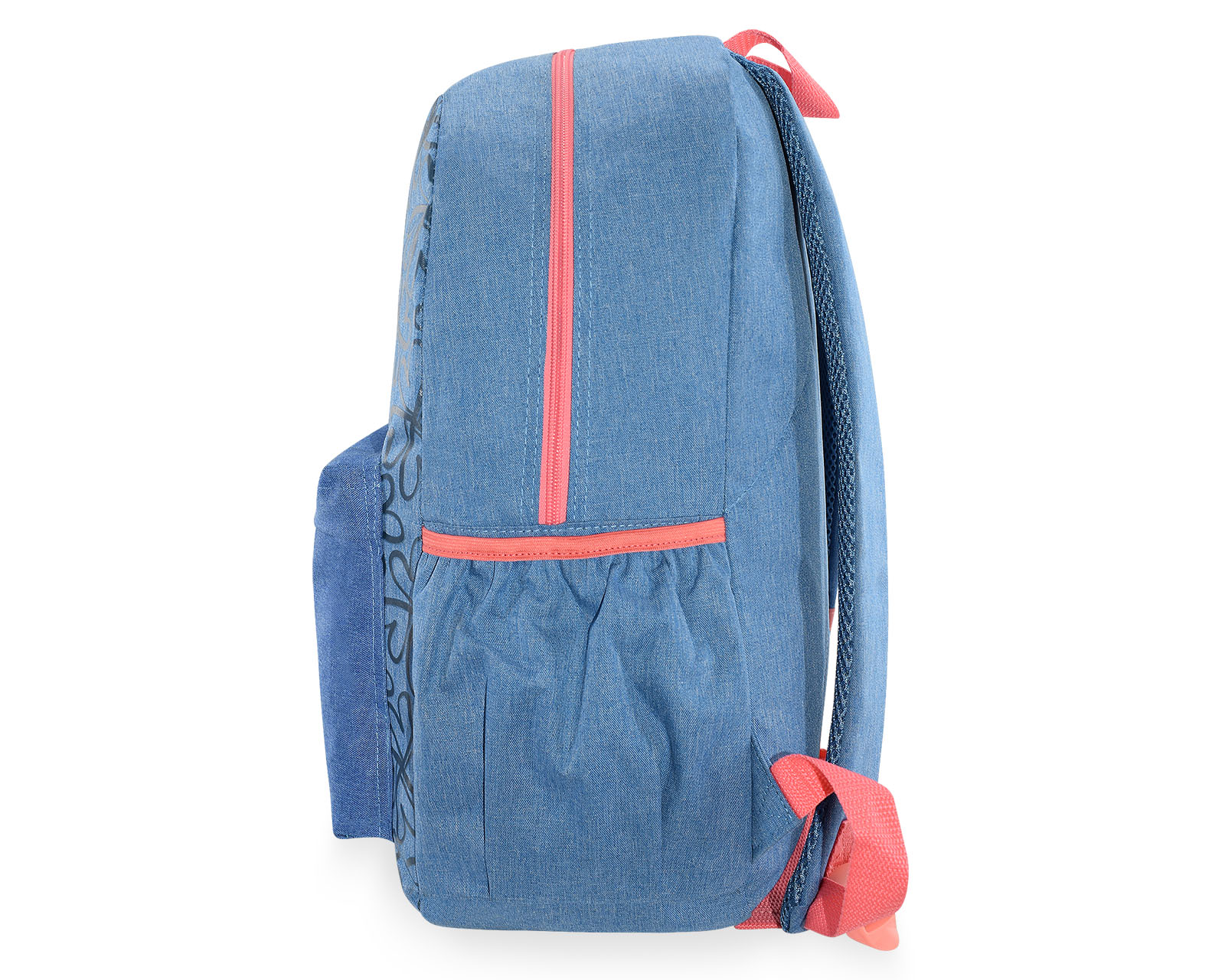Foto 6 pulgar | Mochila Pink Label Flores Azul