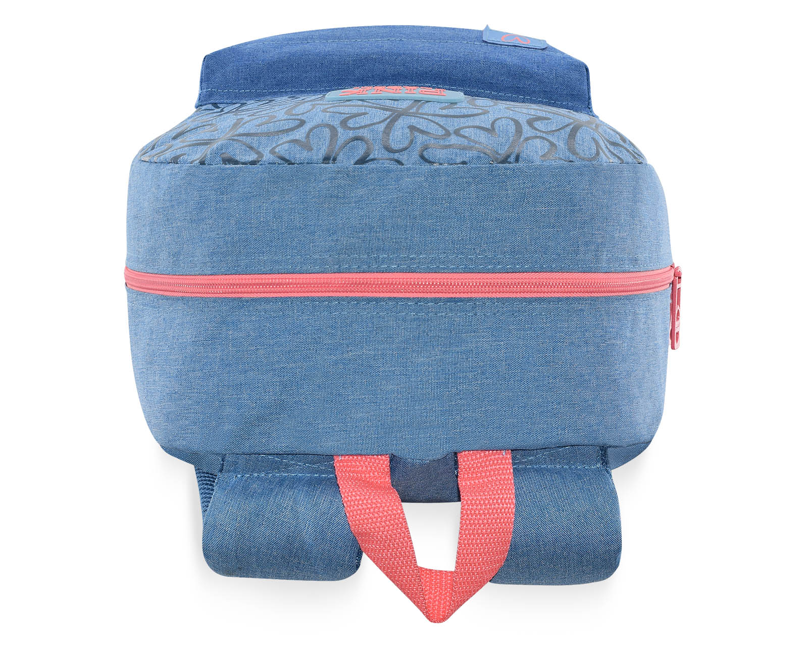 Foto 7 pulgar | Mochila Pink Label Flores Azul