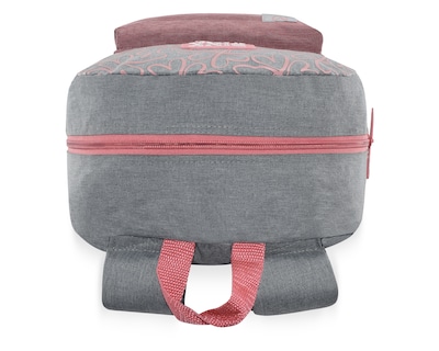 Foto 6 | Mochila Pink Label Flores Gris Rosa