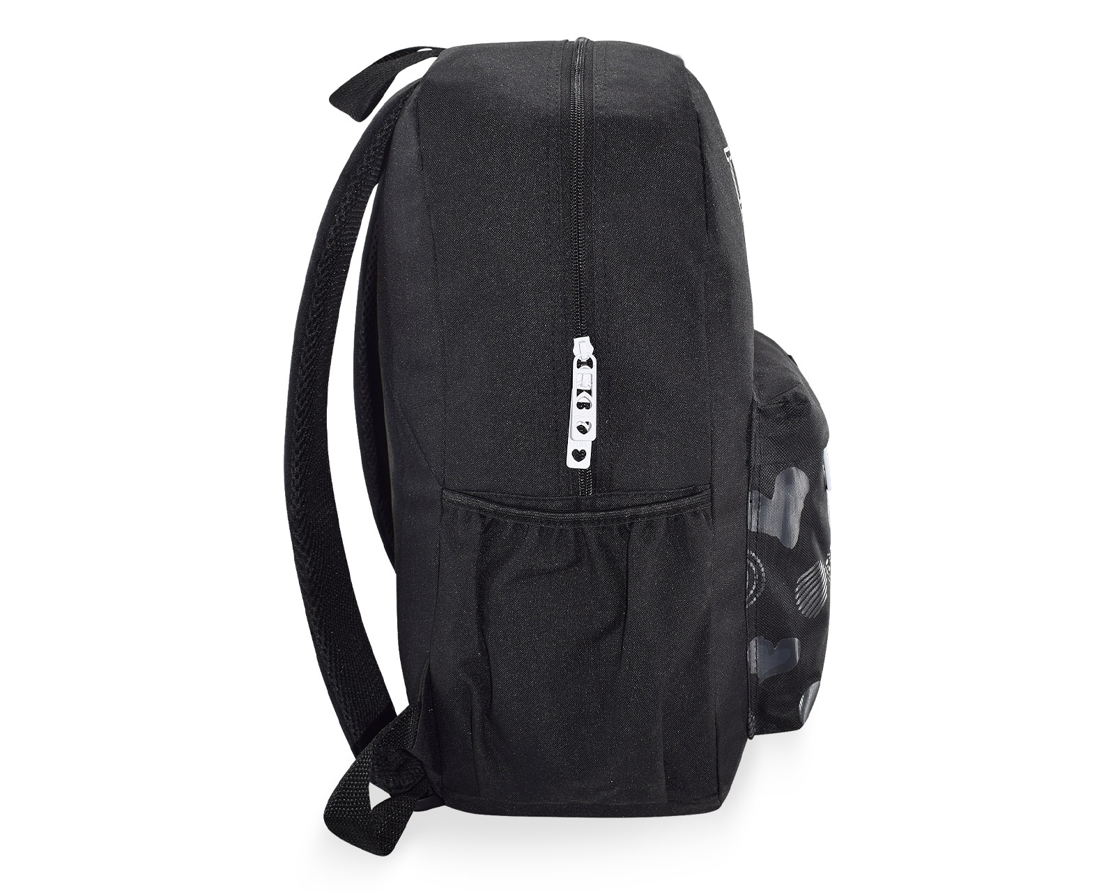Foto 4 | Mochila Pink Label Corazones Negro