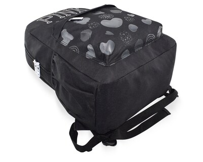 Foto 7 | Mochila Pink Label Corazones Negro