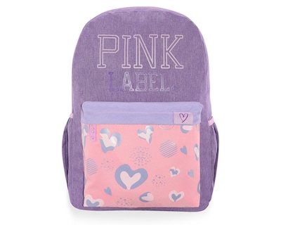 Foto 1 | Mochila Pink Label Corazones Violeta