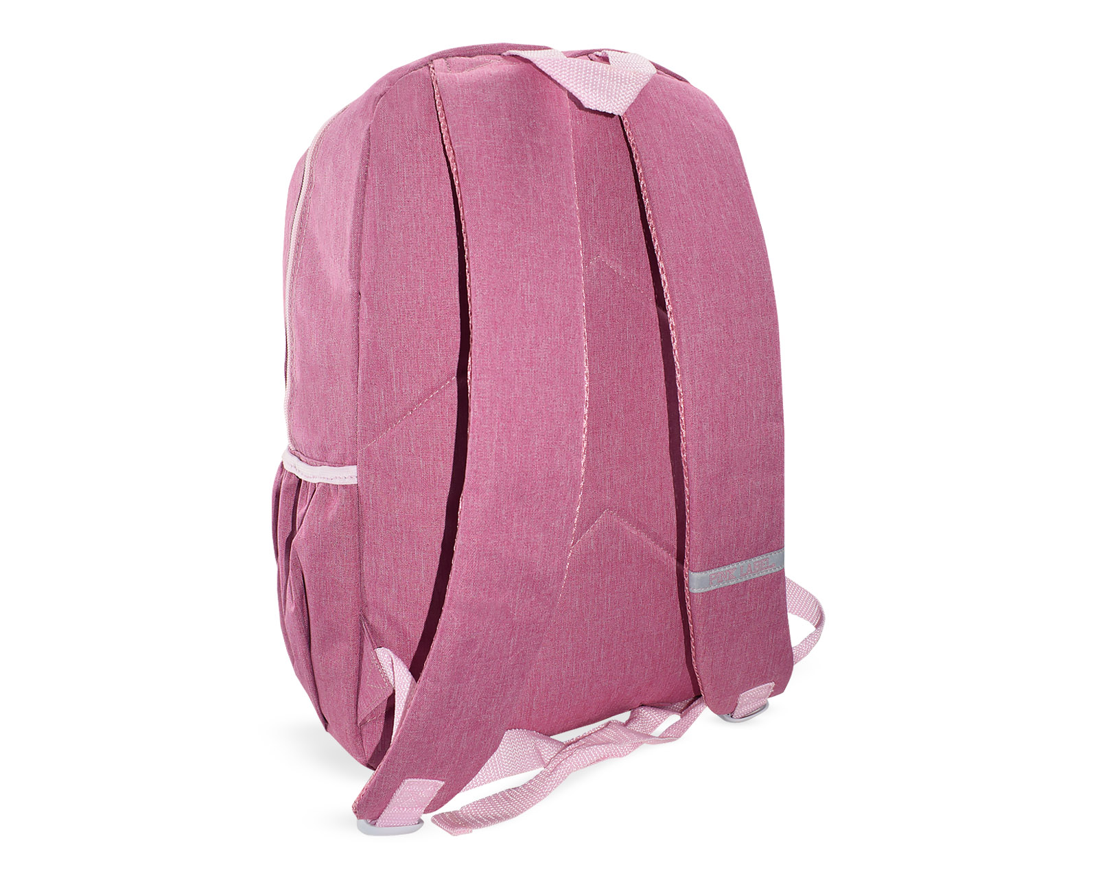 Foto 4 pulgar | Mochila Pink Label Corazones Rosa