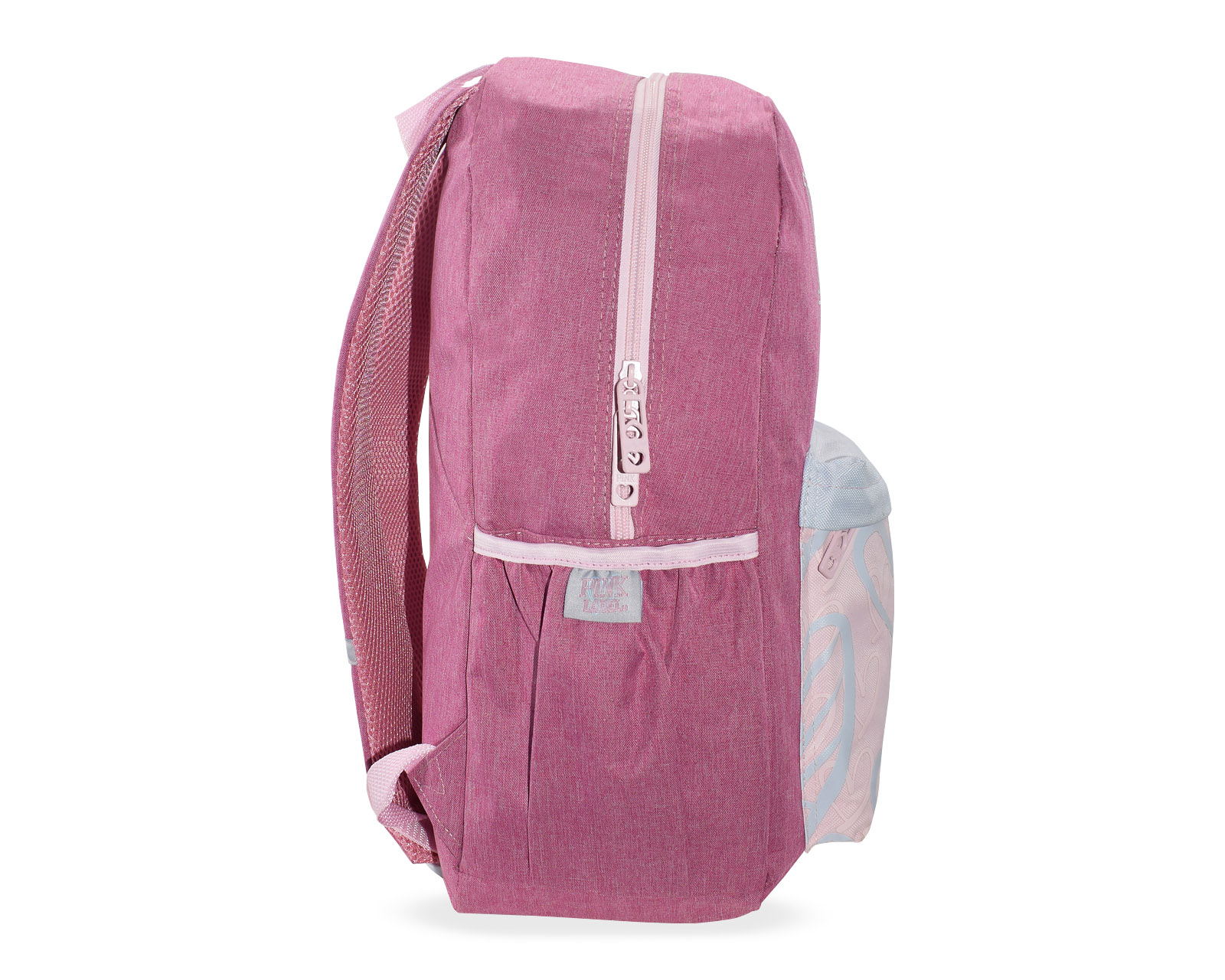 Foto 5 pulgar | Mochila Pink Label Corazones Rosa