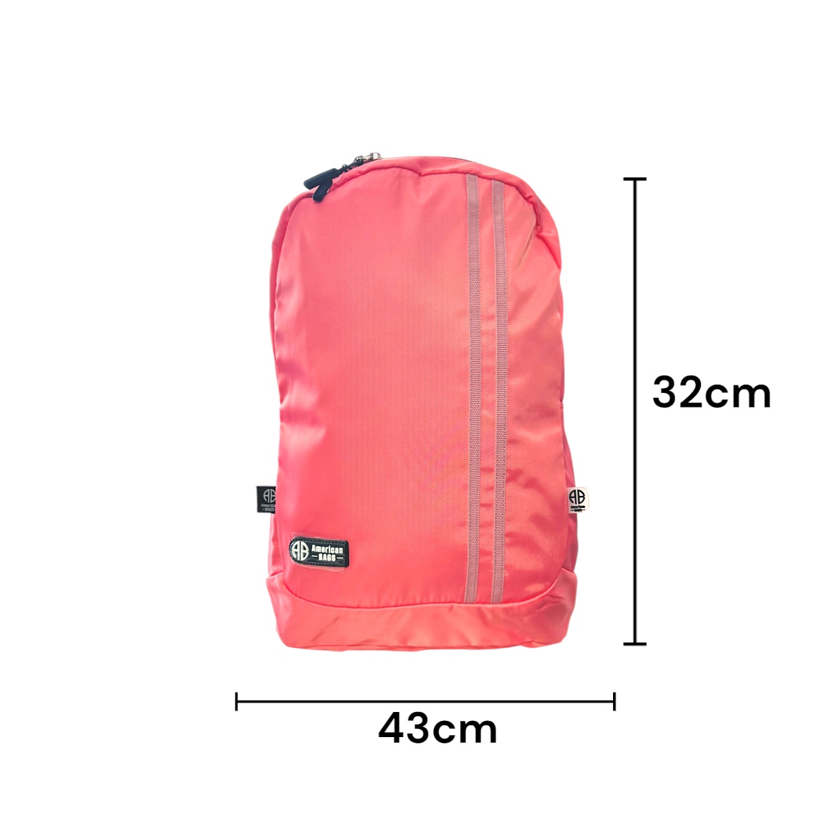 Foto 3 pulgar | Mochila Escolar Rosa American Bags