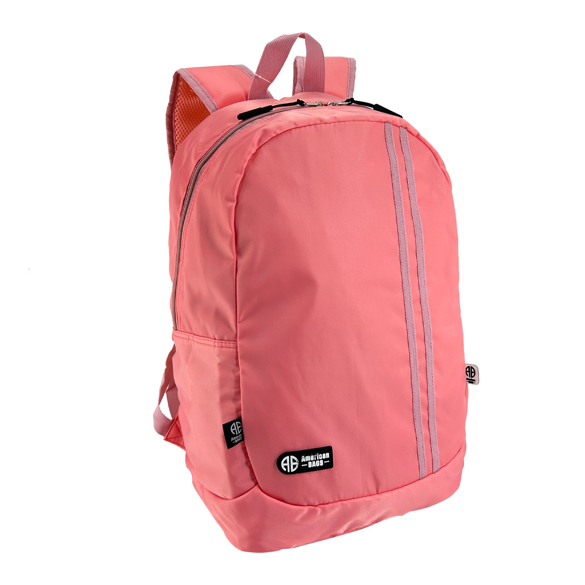 Foto 5 pulgar | Mochila Escolar Rosa American Bags