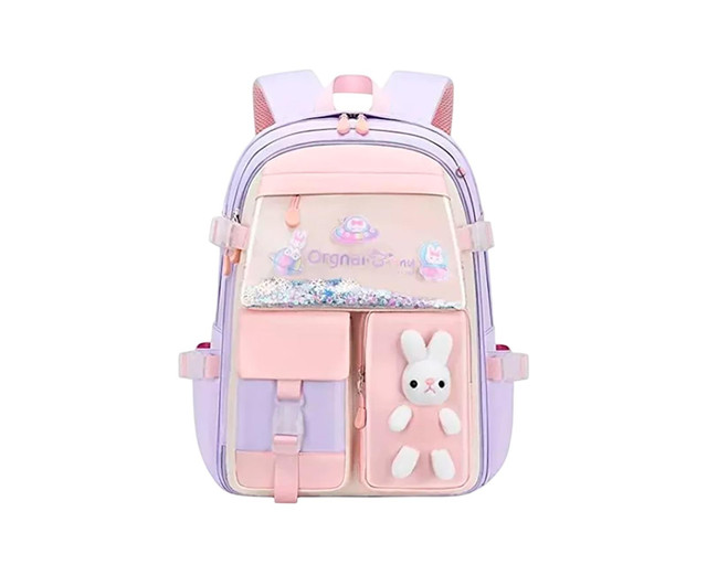 Mochila Escolar Frutivegie Conejito Impermeable