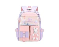 Mochila Escolar Frutivegie Conejito Impermeable