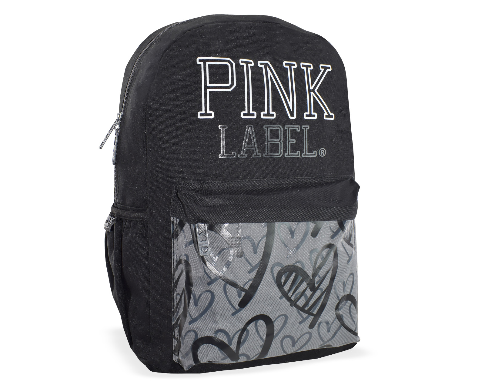 Foto 2 | Mochila Pink Label Corazón Negra