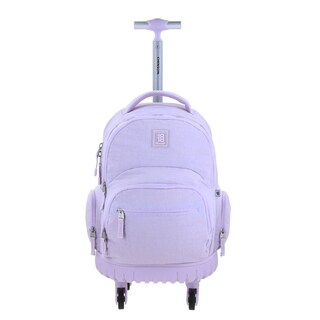 Foto 1 | Mochila Grande Con Ruedas Impermeable Lila 1818 Zilp